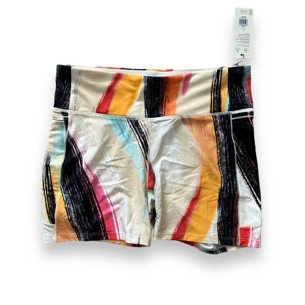 New Calia By Carrie Underwood Energize High Rise Bike Short Artisan Hand XXL